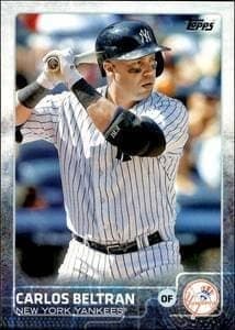 2015 Topps Series 1 Carlos Beltran #45 trading card