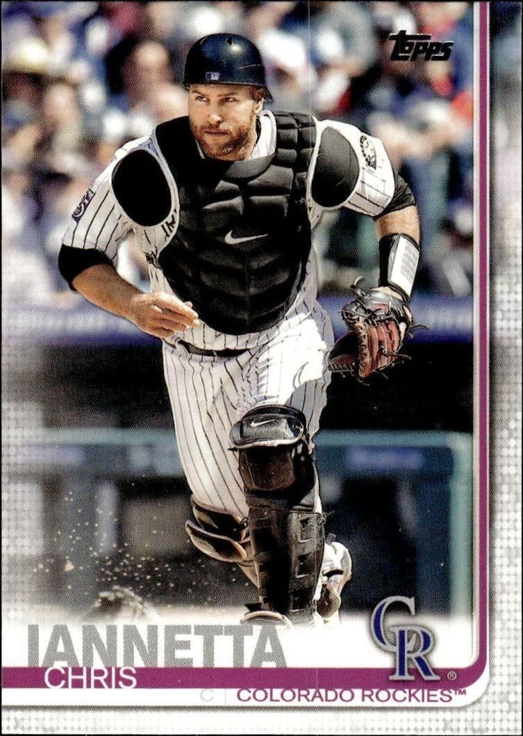 2019 Topps Series 1 Chris Iannetta #346 trading card