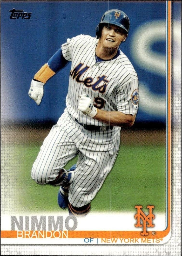 2019 Topps Series 1 Brandon Nimmo #172 trading card