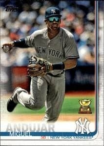 2019 Topps Series 1 Miguel Andujar #132 trading card
