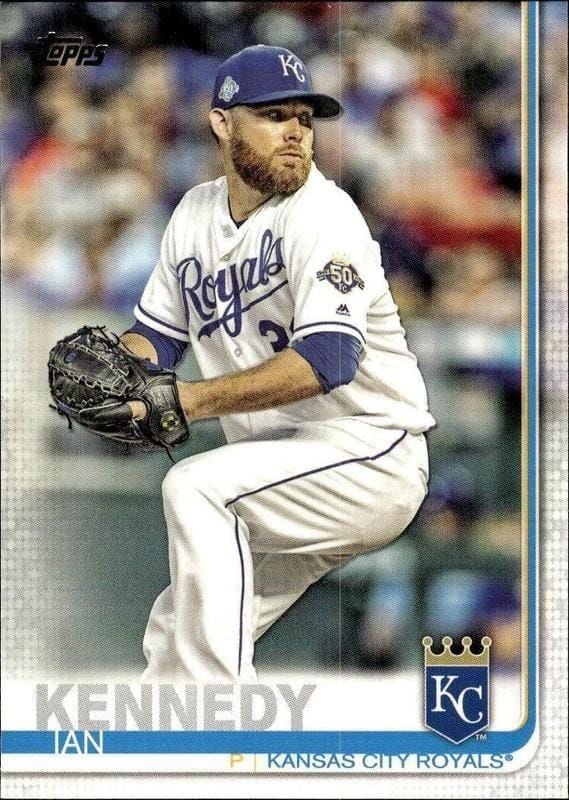2019 Topps Series 1 Ian Kennedy #108 trading card