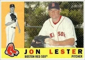 2009 Topps Heritage Jon Lester #249 trading card