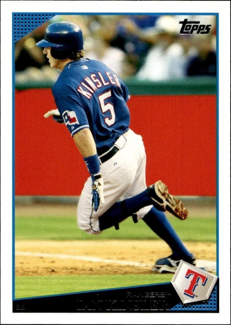 2009 Topps Series 1 Ian Kinsler #215 trading card