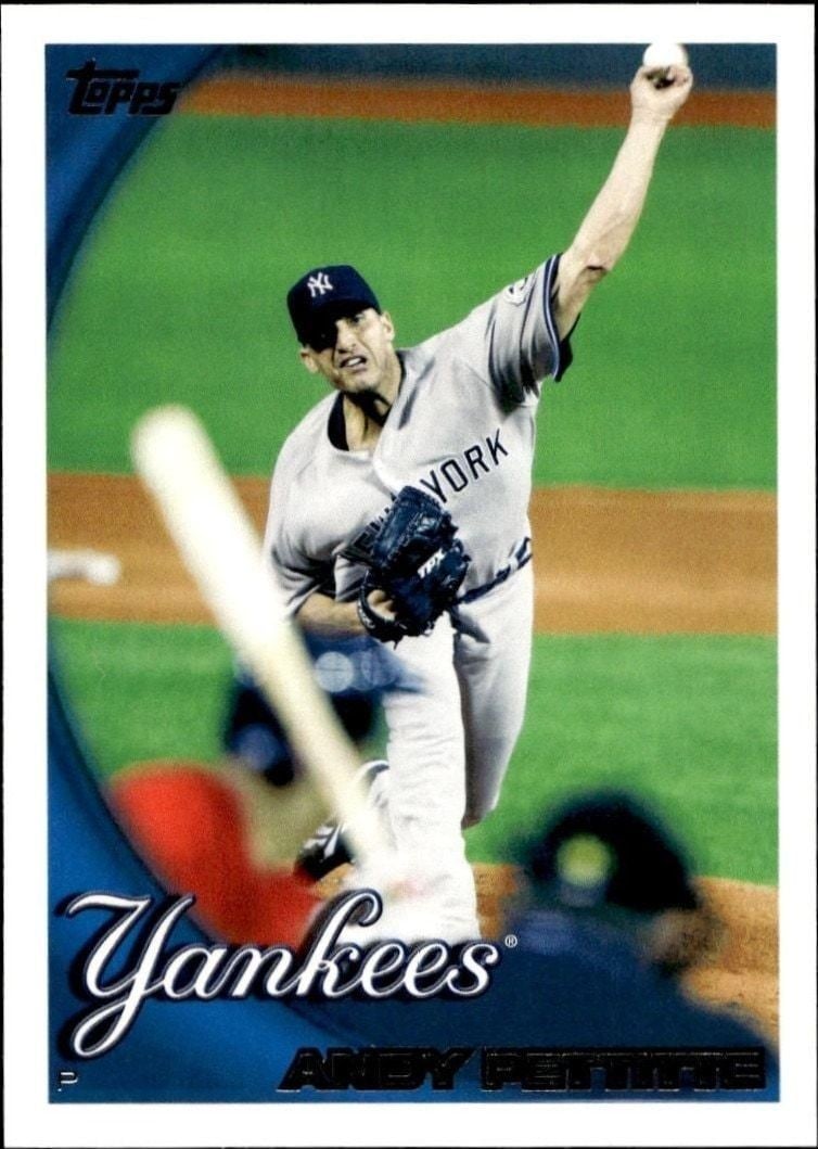 2010 Topps Series 1 Andy Pettitte #56 trading card