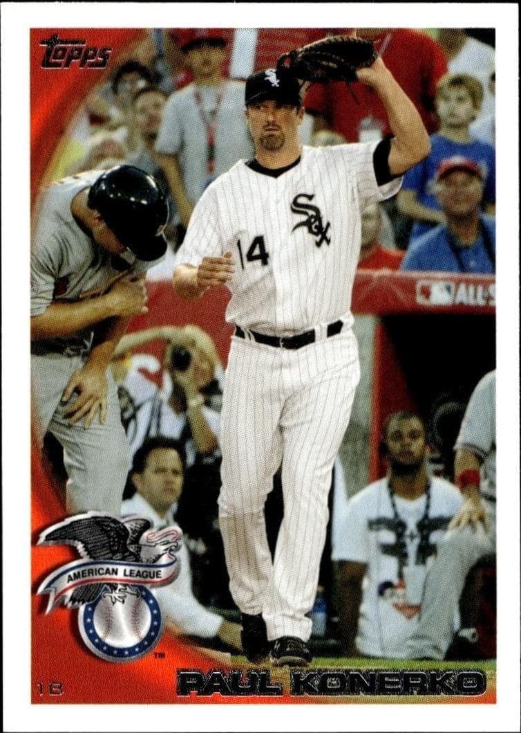 2010 Topps Update Paul Konerko #US-104 trading card