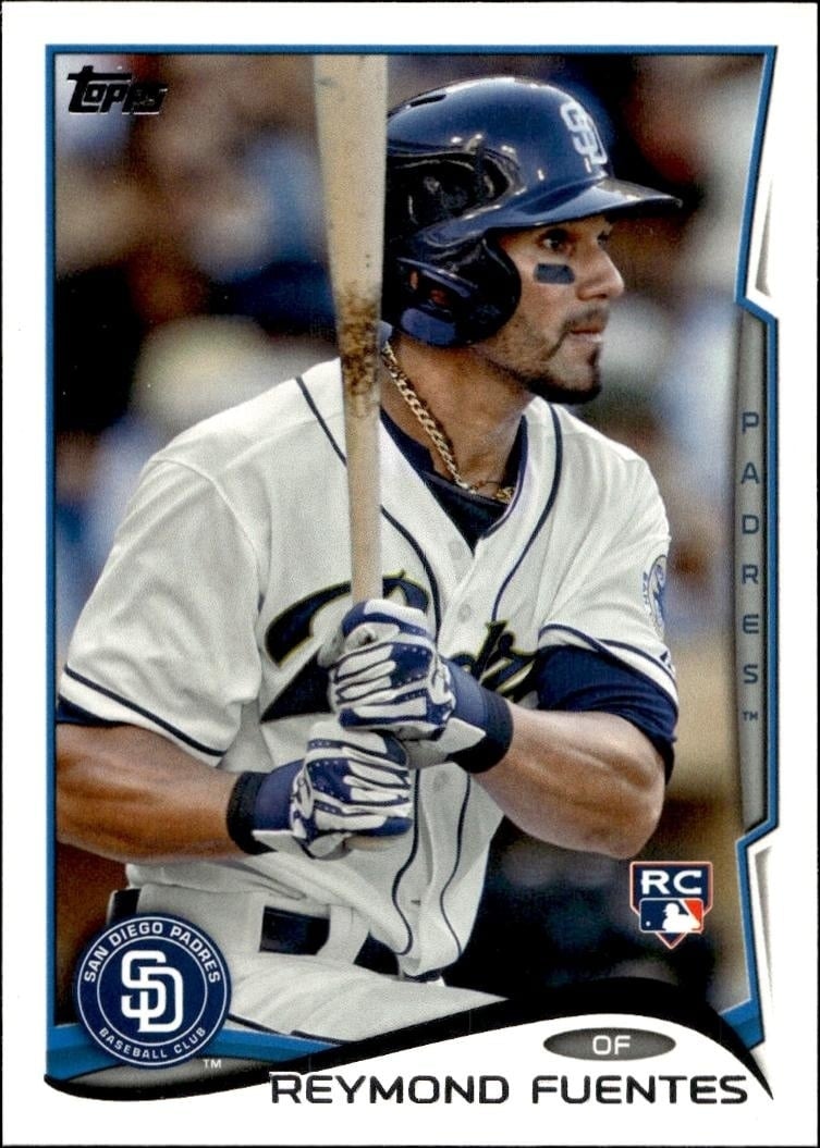 Reymond Fuentes 2014 Topps #32 Baseball Trading Card - Front 2014 Topps Reymond Fuentes #32 baseball trading card front