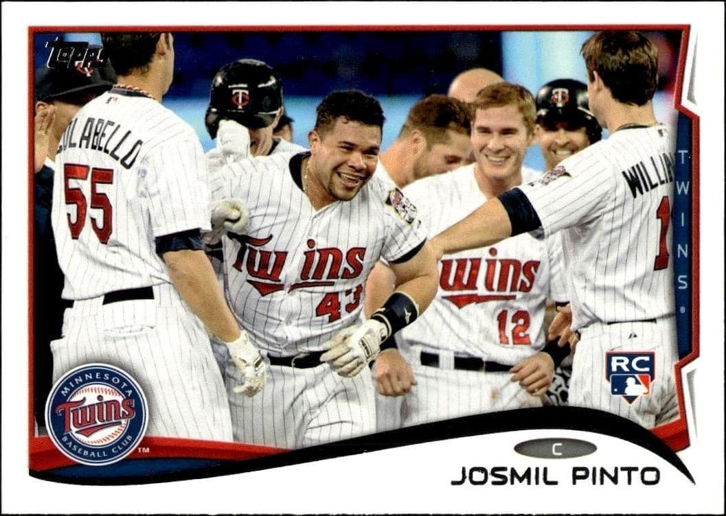 2014 Topps Series 1 Josmil Pinto #24 trading card