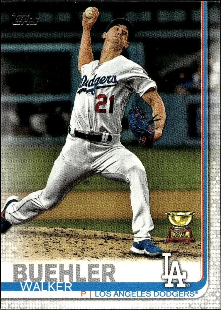 2019 Topps Series 2 Walker Buehler #445 trading card