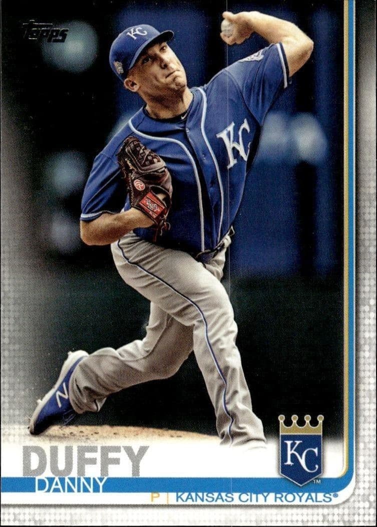 2019 Topps Series 1 Danny Duffy #87 trading card