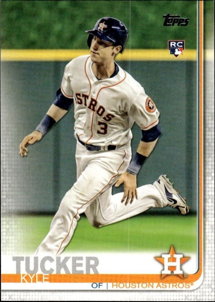 Kyle Tucker 2019 Topps #60 Baseball Trading Card - Front 2019 Topps Kyle Tucker #60 baseball trading card front
