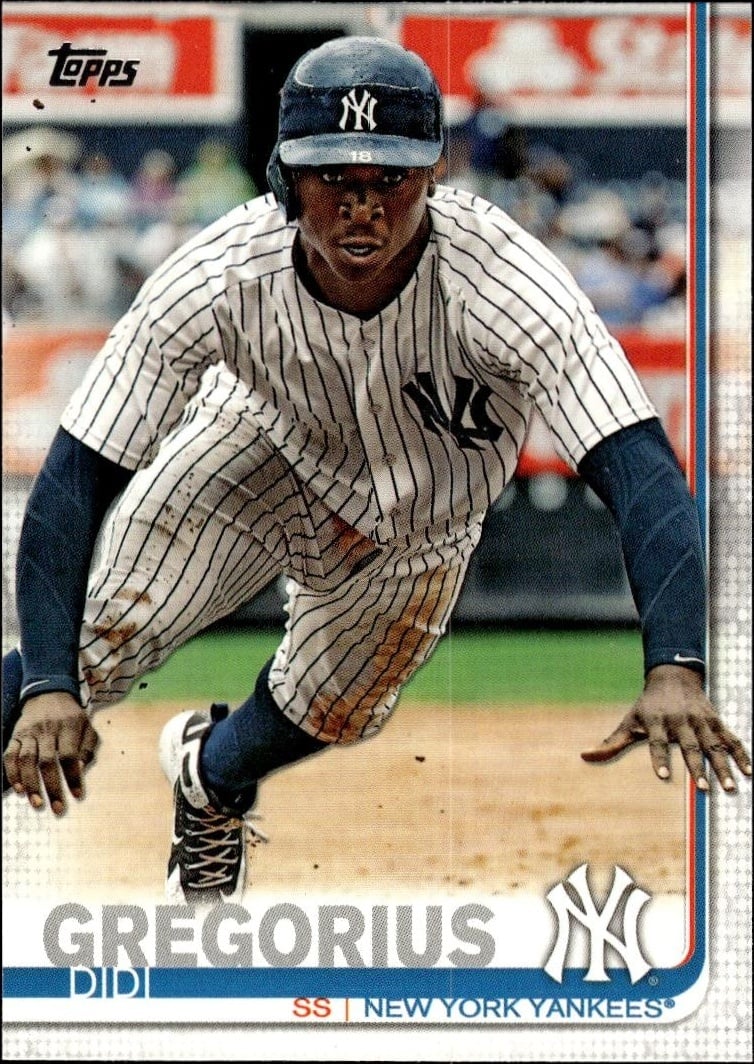 2019 Topps Series 1 Didi Gregorius #53 trading card