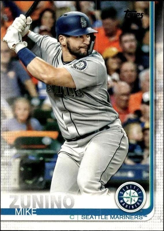 2019 Topps Series 1 Mike Zunino #11 trading card