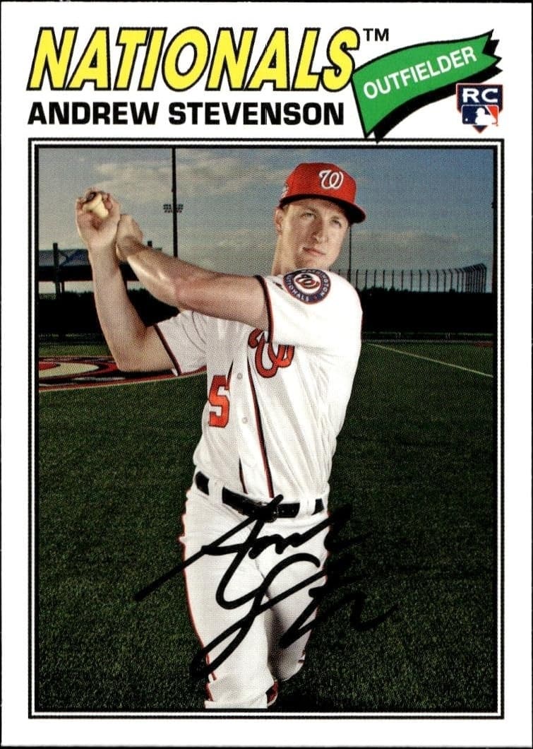 2018 Topps Archives Andrew Stevenson #154 trading card