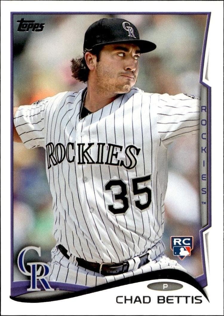 2014 Topps Series 1 Chad Bettis #290 trading card