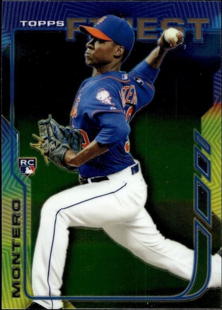 2014 Topps Finest Rafael Montero #26 trading card