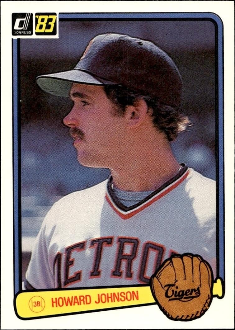 1983 Donruss Howard Johnson #328 trading card