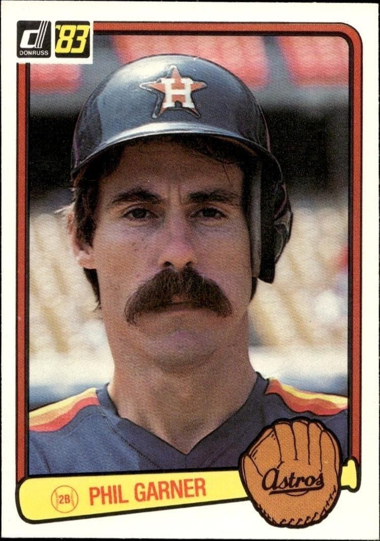 Phil Garner 1983 Donruss #270 Baseball Trading Card - Front 1983 Donruss Phil Garner #270 baseball trading card front