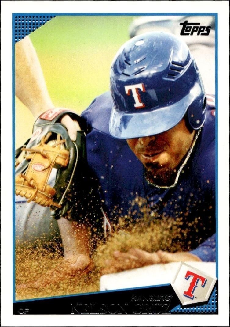 2009 Topps Series 2 Nelson Cruz #586 trading card