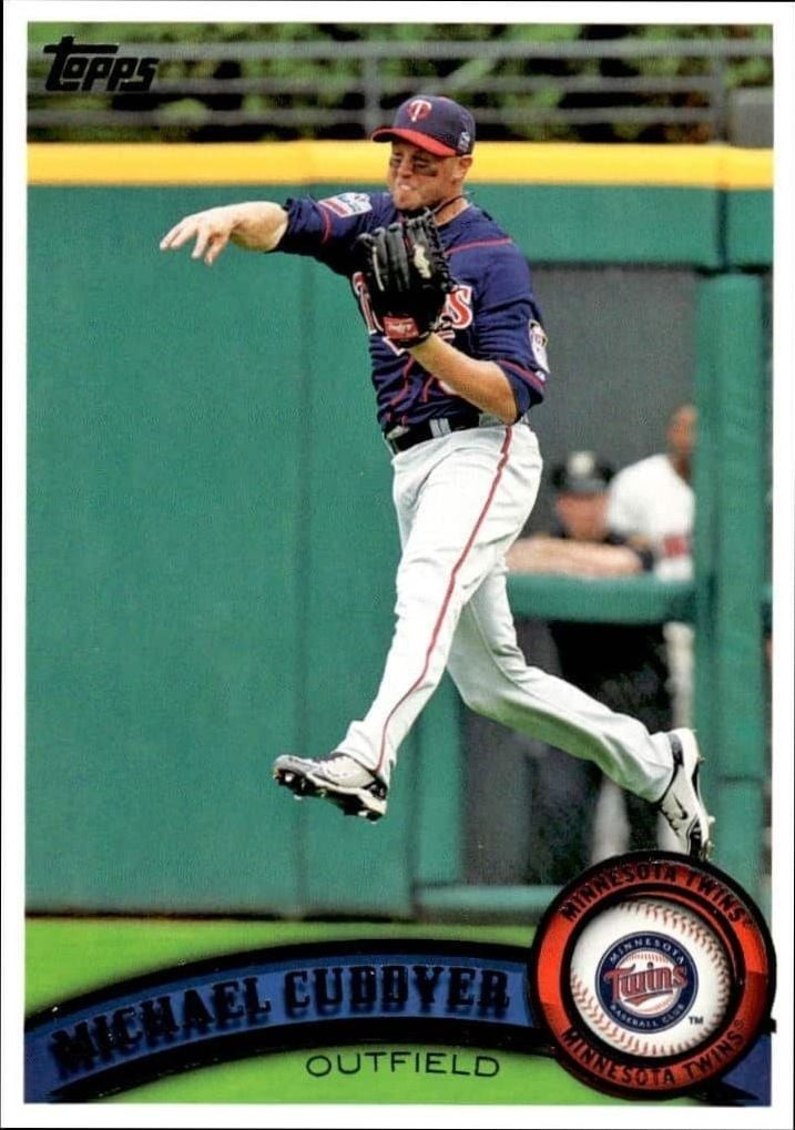 Michael Cuddyer 2011 Topps #21 Baseball Trading Card - Front 2011 Topps Michael Cuddyer #21 baseball trading card front