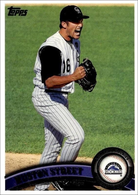 2011 Topps Series 2 Huston Street #507 trading card