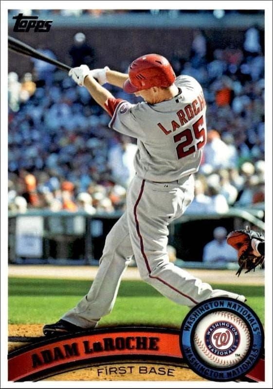 2011 Topps Series 2 Adam LaRoche #513 trading card