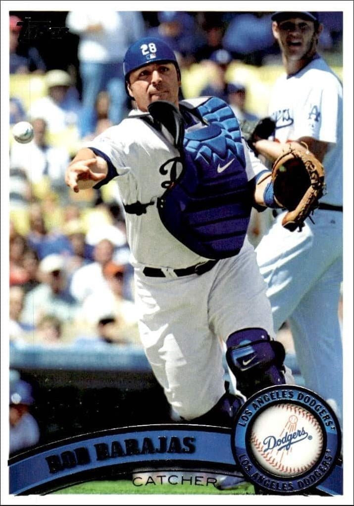 2011 Topps Series 2 Rod Barajas #575 trading card