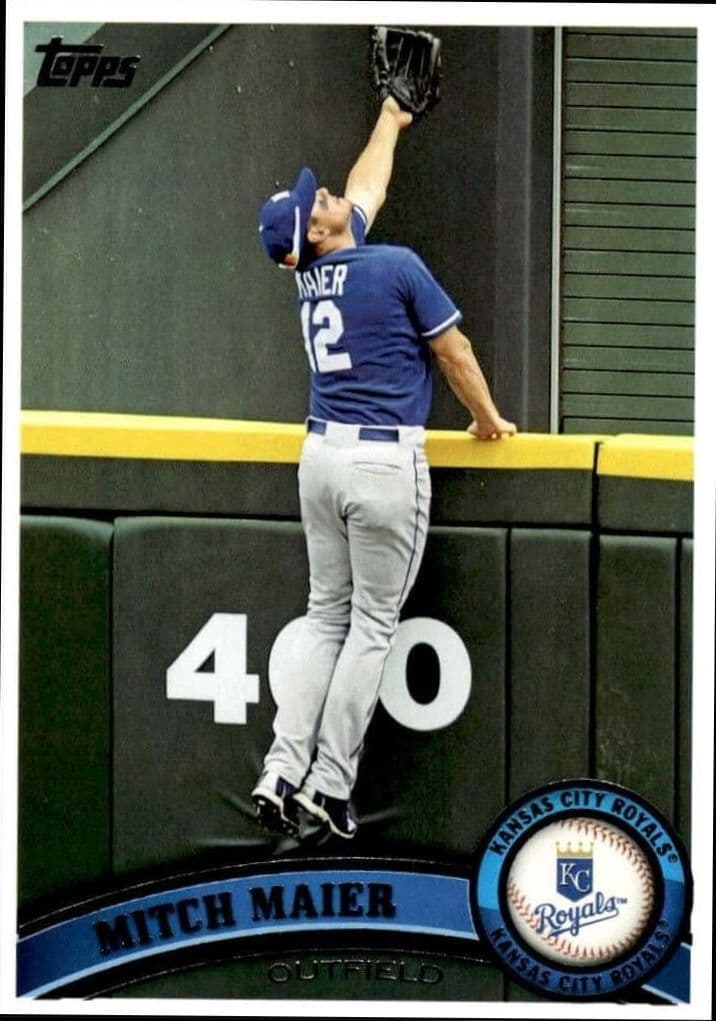 2011 Topps Series 2 Mitch Maier #658 trading card