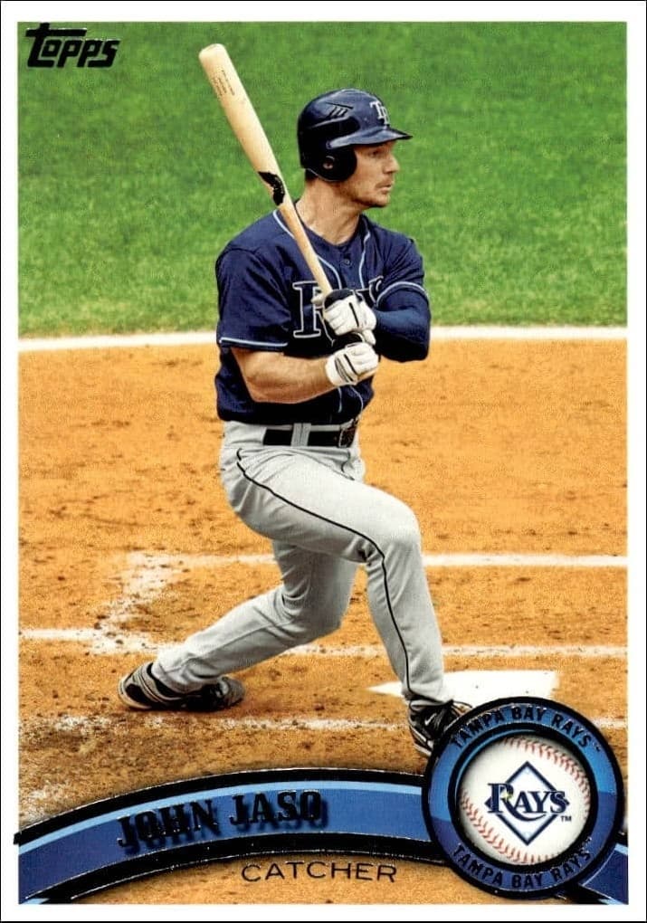 2011 Topps Series 2 John Jaso #541 trading card