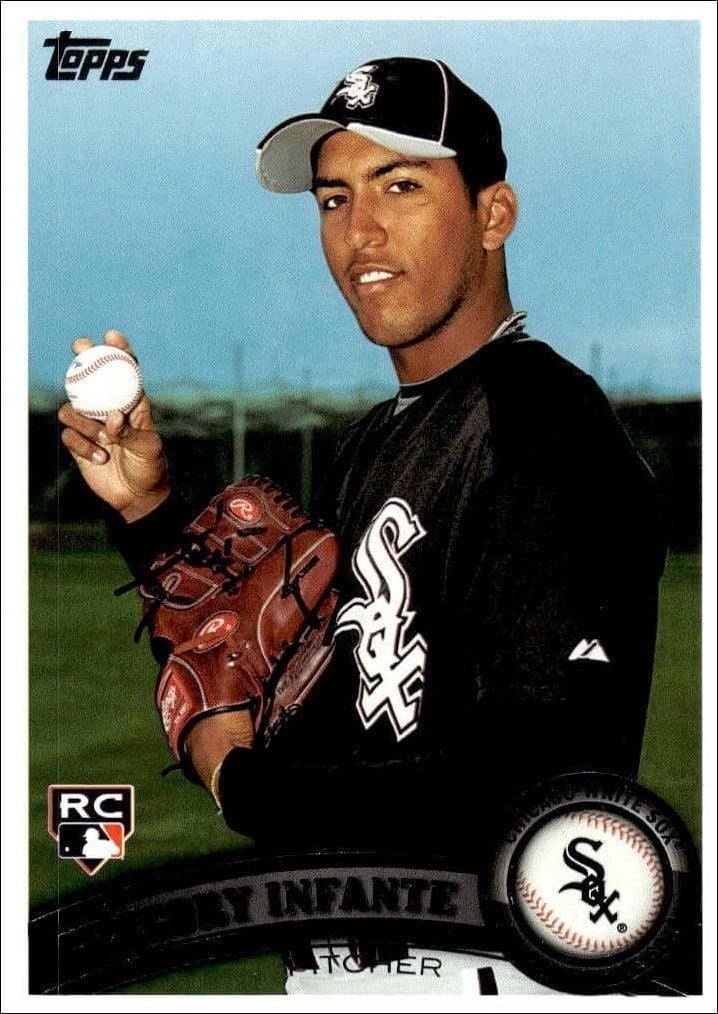 Gregory Infante 2011 Topps #223 Baseball Trading Card - Front 2011 Topps Gregory Infante #223 baseball trading card front