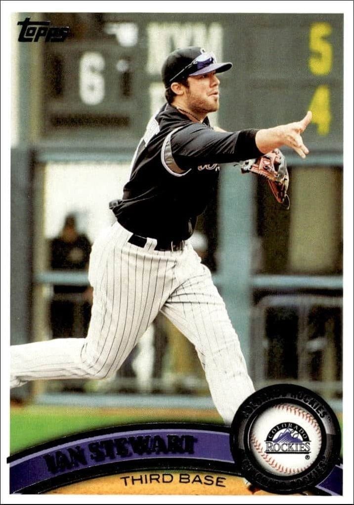 2011 Topps Series 1 Ian Stewart #104 trading card
