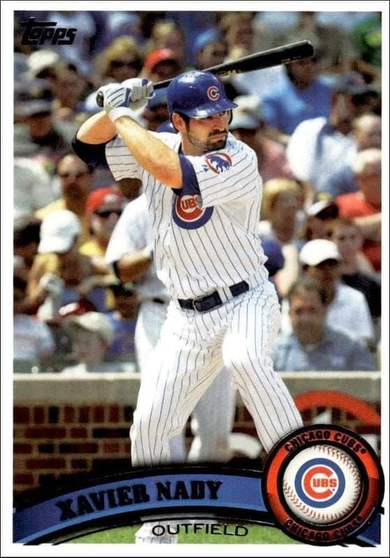 2011 Topps Series 1 Xavier Nady #137 trading card