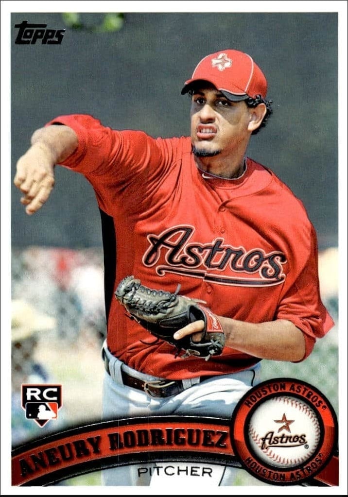 2011 Topps Series 2 Aneury Rodriguez #506 trading card