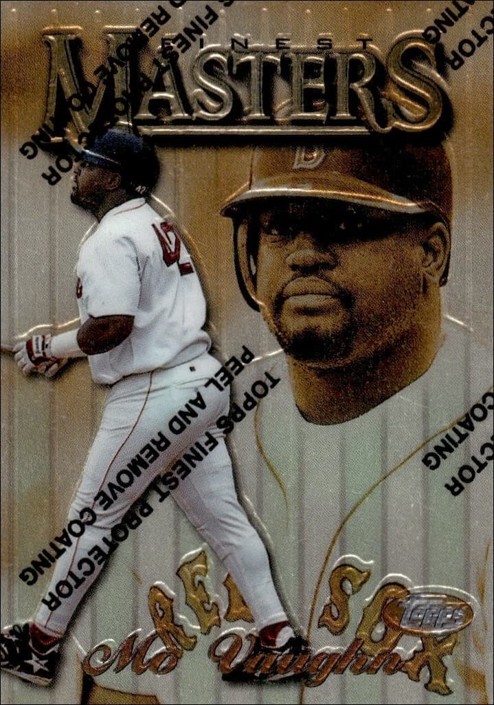 1997 Topps Finest Mo Vaughn #202 trading card