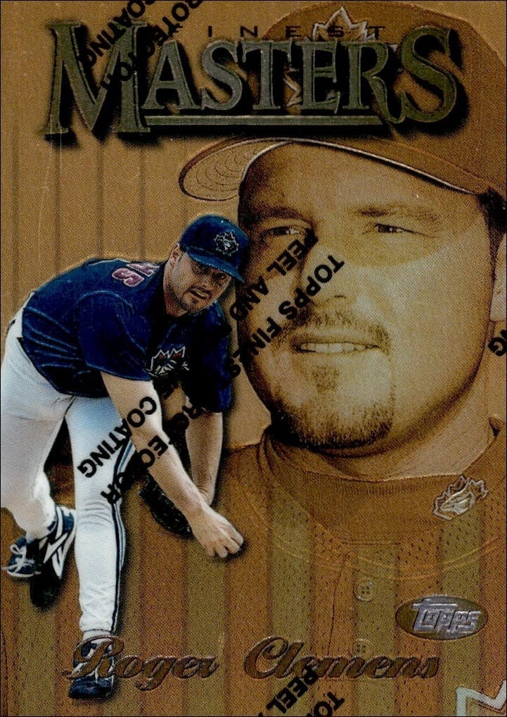 1997 Topps Finest Roger Clemens #233 trading card