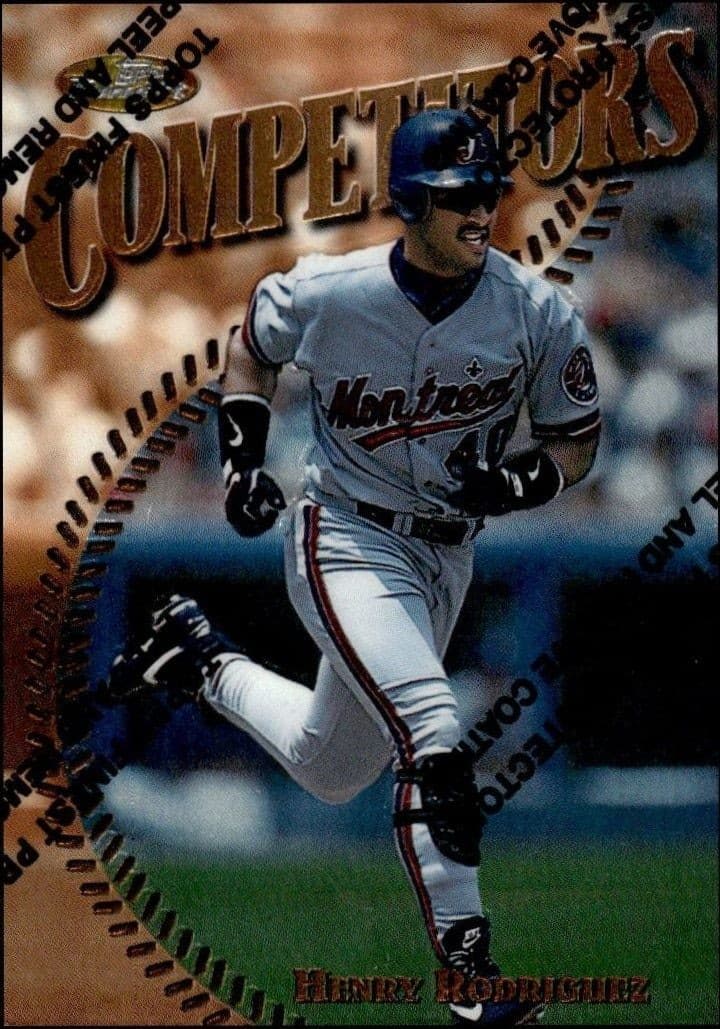 1997 Topps Finest Henry Rodriguez #232 trading card