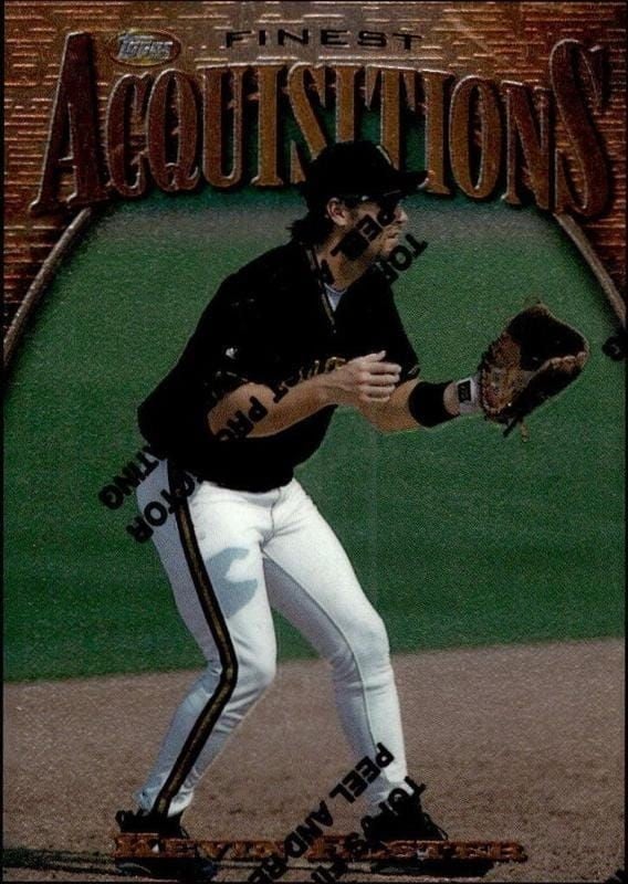 1997 Topps Finest Kevin Elster #225 trading card
