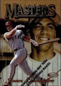 1997 Topps Finest Juan Gonzalez #212 trading card