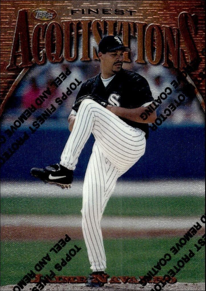 1997 Topps Finest Jaime Navarro #259 trading card