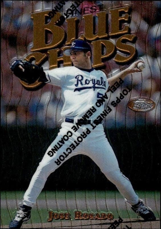 1997 Topps Finest Jose Rosado #268 trading card