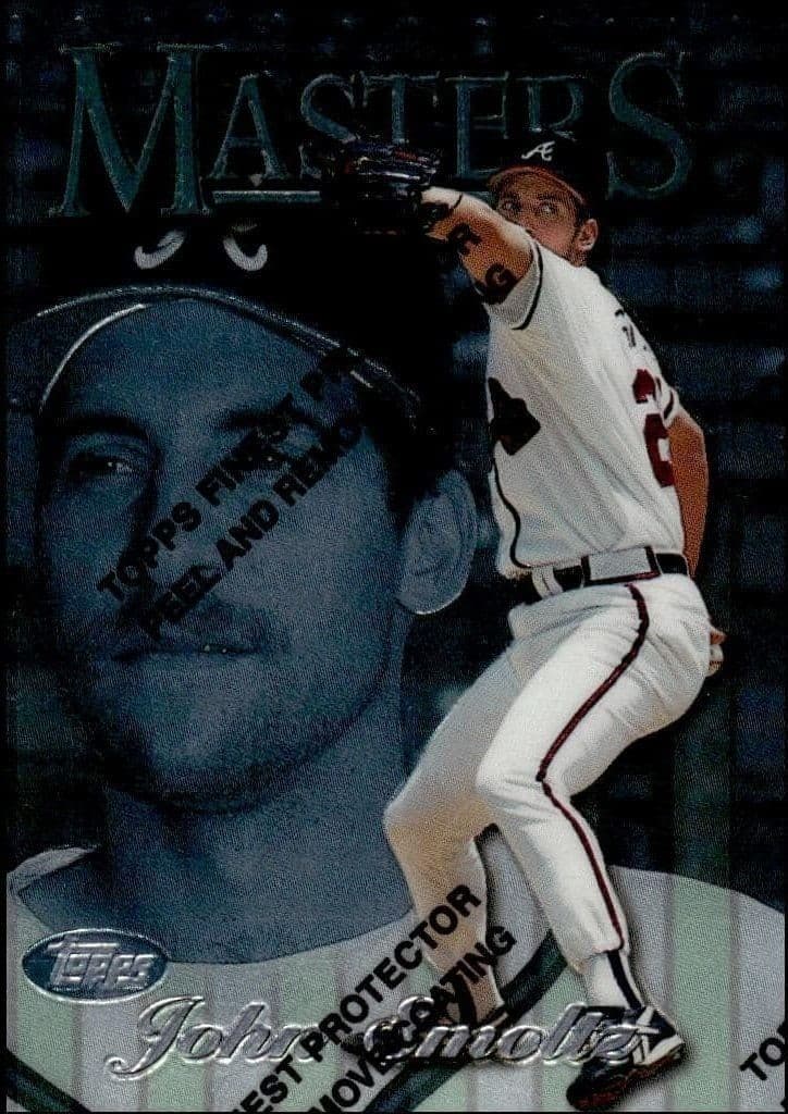 1997 Topps Finest John Smoltz #136 trading card