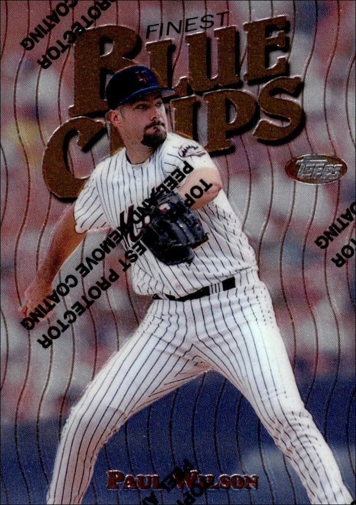 1997 Topps Finest Paul Wilson #94 trading card