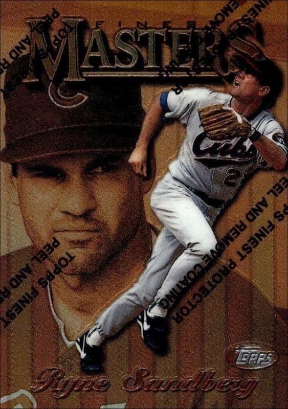 1997 Topps Finest Ryne Sandberg #2 trading card