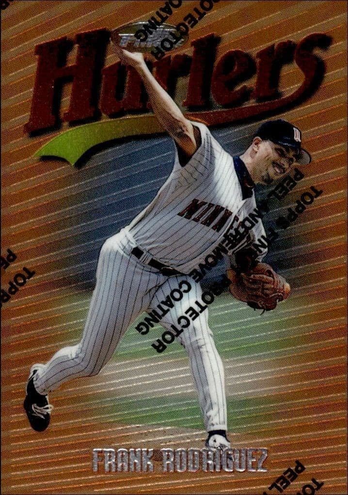 1997 Topps Finest Frank Rodriguez #33 trading card