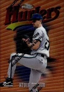 1997 Topps Finest Kevin Brown #25 trading card