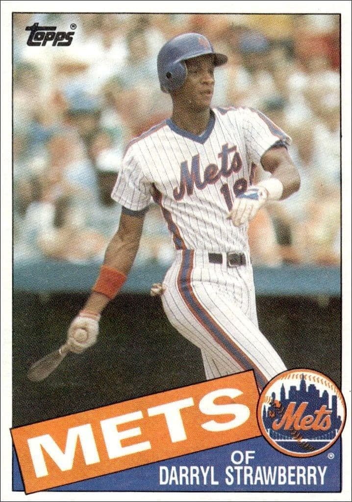 1985 Topps Darryl Strawberry #570 trading card