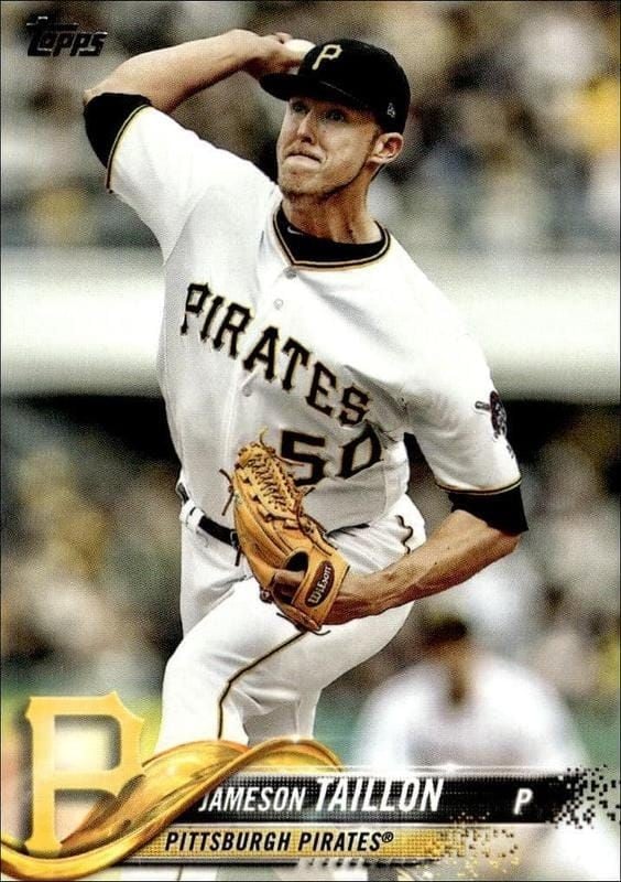 Jameson Taillon 2018 Topps Series 2 #633 Baseball Trading Card - Front 2018 Topps Series 2 Jameson Taillon #633 baseball trading card front