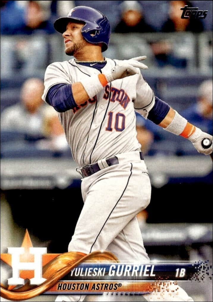 2018 Topps Series 1 Yulieski Gurriel #311 trading card