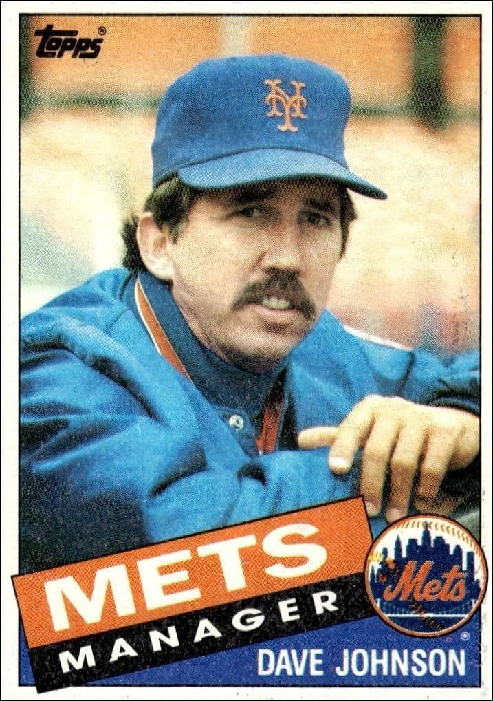 1985 Topps Dave Johnson #492 trading card
