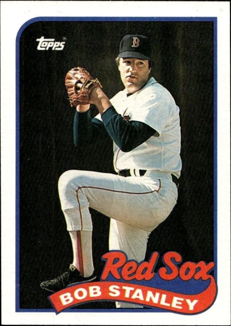 Bob Stanley 1989 Topps #37 Baseball Trading Card - Front 1989 Topps Bob Stanley #37 baseball trading card front