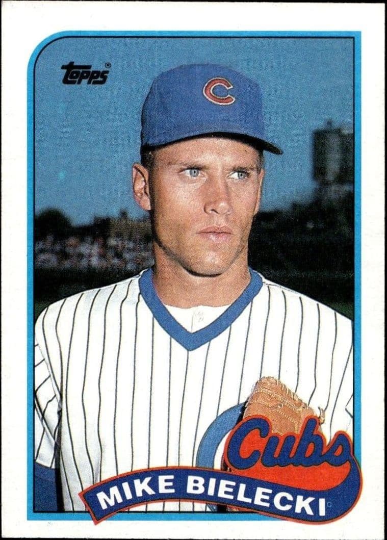 1989 Topps Mike Bielecki #668 trading card